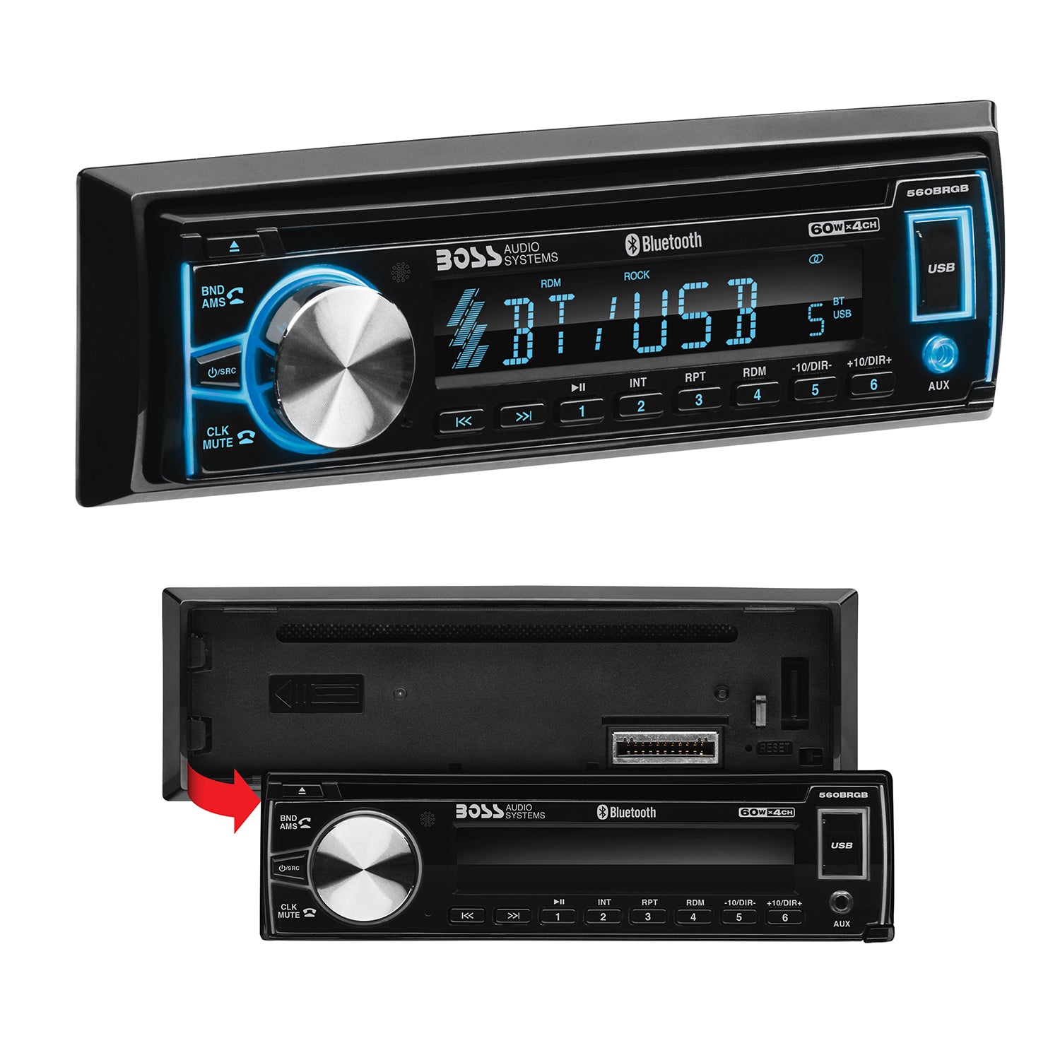 BOSS Audio 560BRGB Car Stereo Receiver