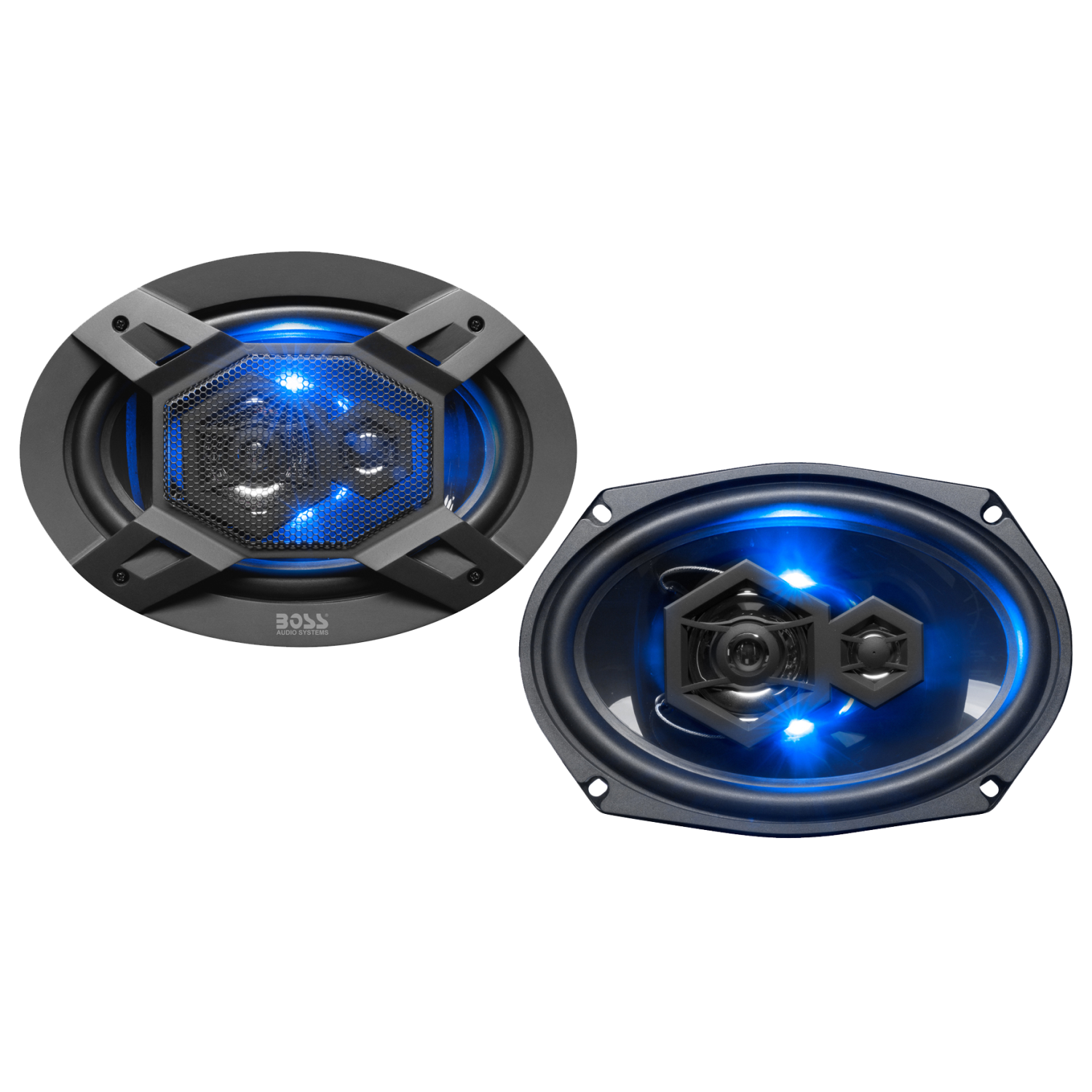 BOSS Audio B69LED 6 x 9 Coaxial Speakers