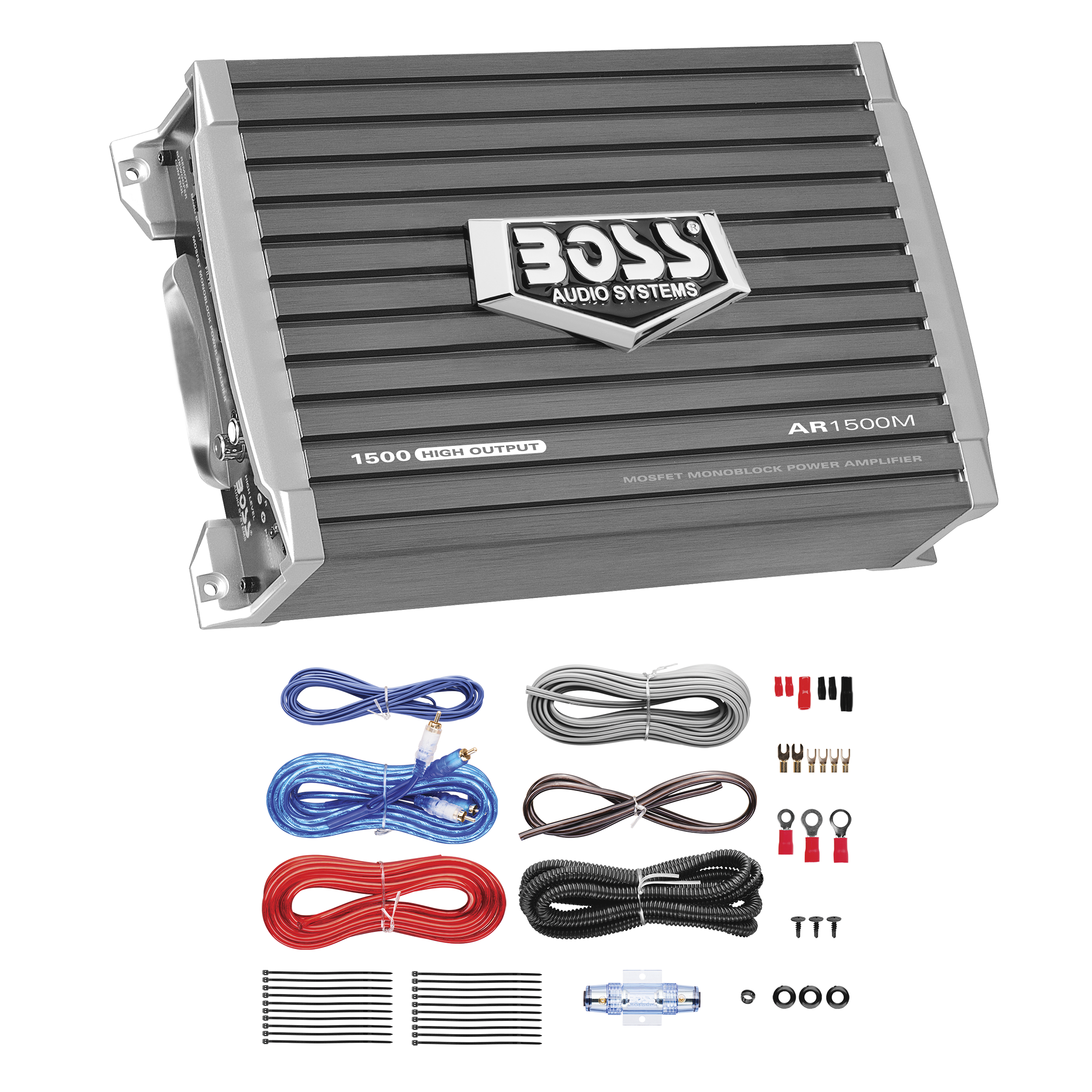 BOSS Audio AR1500MK 1 Channel-Channel Amplifier
