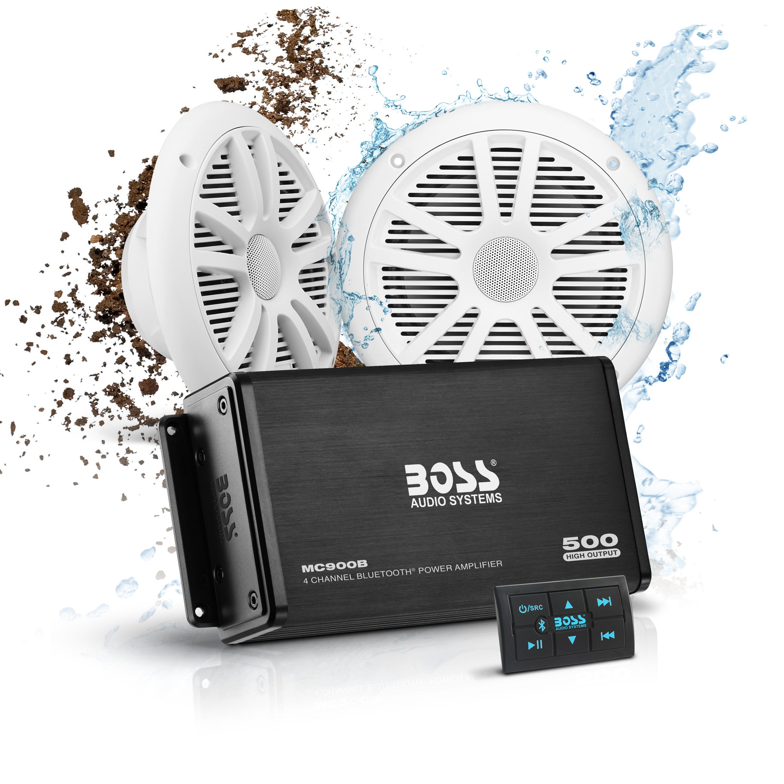 BOSS Audio ASK902B.6 4-Channel Amplifier