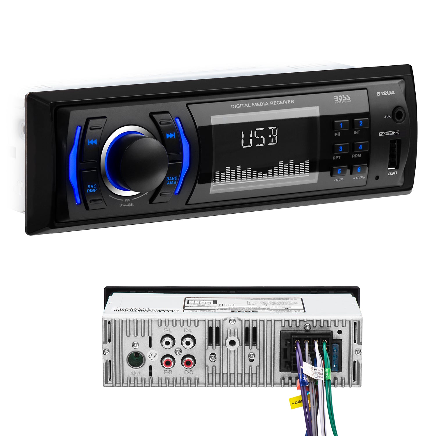 BOSS Audio 612UA Car Stereo Receiver